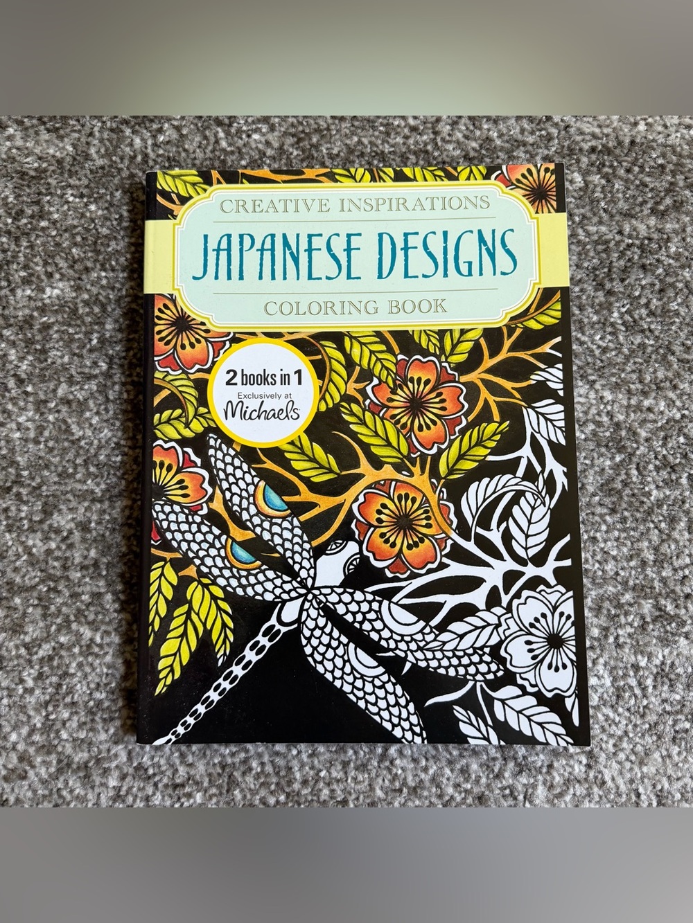 Creative Inspirations Japanese Designs Coloring Book NEW